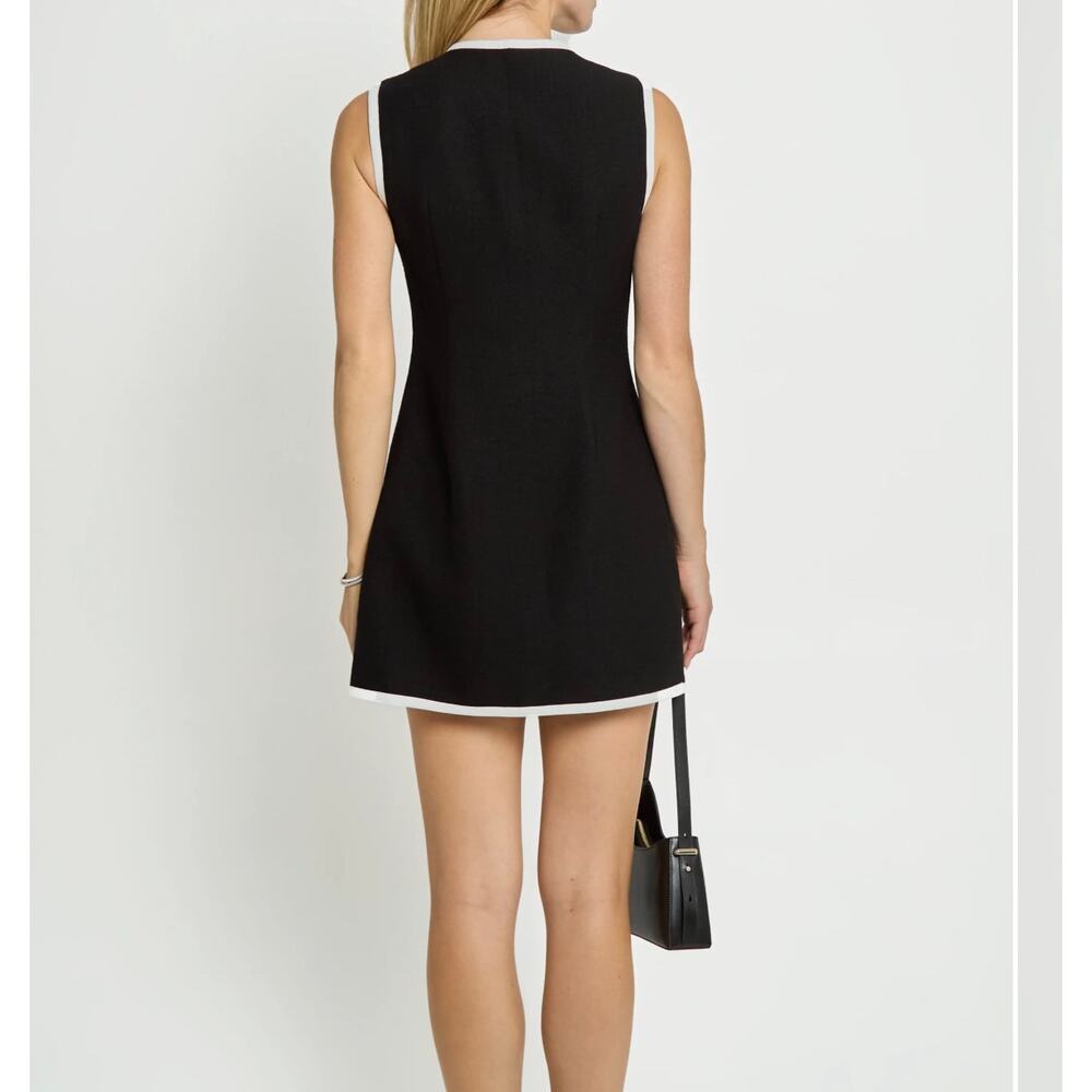 New Kourt Adrienne black & white dress size 4 $147 - Picture 2 of 8